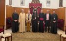 البطريرك الأنبا إبراهيم إسحق يستقبل وفد مؤسسة أعمال الشرق