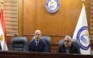 رئيس جامعة بني سويف يبحث الاستعدادات النهائية للامتحانات - eg