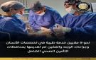 303 منشآت صحية نجحت في تقديم باقة متكاملة ومتطورة من الخدمات الطبية