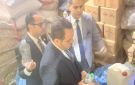 حماية المستهلك: ضبط مخزن غير مرخص لإعادة تعبئة خل الطعام من مواد وخامات مجهولة المصدر