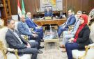 محافظ المنوفية يلتقى وفد جامعة الريادة بالسادات لبحث أوجه التعاون المشترك - eg