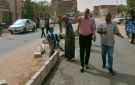 رئيس مركز الداخلة بالوادى الجديد يتفقد أعمال تحسين وتطوير ميدان مسجد صابر وتوسعة طريق موط القصر