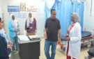 وكيل صحة بني سويف يتفقد مستشفى الواسطى المركزي ويهنئ الأطقم الطبية بعيد الأضحى المبارك