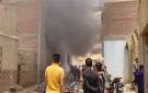 حريق يلتهم معرض أجهزة كهربائية في الوادي الجديد
