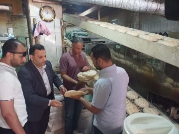 تحرير 21 محضرا في حملات مفاجئة على المخابز فى أبو حمص وحوش عيسى بالبحيرة