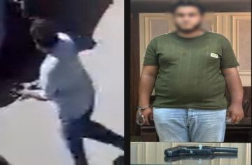 سقوط المتهم بإشهار خرطوش داخل سوق بالدقهلية سقوط المتهم بإشهار خرطوش داخل سوق بالدقهلية