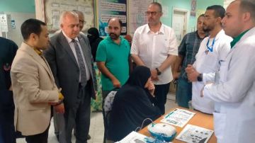صحة دمياط: قافلة طبية شاملة بقرية الغنيمية في فارسكور صحة دمياط: قافلة طبية شاملة بقرية الغنيمية في فارسكور