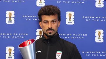 سجل وصنع…رامين رضائيان يحصد جائزة أفضل لاعب في مباراة إيران ونيوزيلندا بكأس العالم