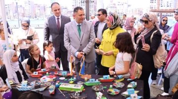 بدء فاعليات اليوم الثقافى لمحافظة دمياط بدء فاعليات اليوم الثقافى لمحافظة دمياط