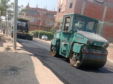 رصف طريق كفر كلا الباب في السنطة بالغربية صور رصف طريق كفر كلا الباب في السنطة بالغربية صور
