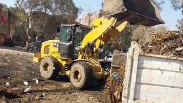 رفع 550 طن مخلفات بمراكز المنيا