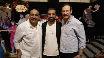 نجوم الدراما والمسرح يشاهدون التياترو صور نجوم الدراما والمسرح يشاهدون التياترو صور