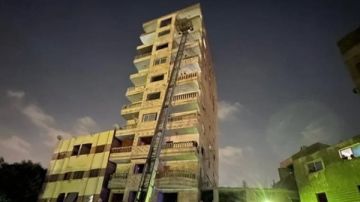 تحركات فورية من محافظ الجيزة بعد ميل عقارين بالهرم تحركات فورية من محافظ الجيزة بعد ميل عقارين بالهرم