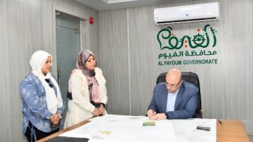 محافظ الفيوم يعتمد المخطط التفصيلي لمدينة يوسف الصديق محافظ الفيوم يعتمد المخطط التفصيلي لمدينة يوسف الصديق