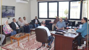 اجتماع بمحافظة بني سويف لمتابعة إجراءات الاستفادة من قطعة أرض بإهناسيا