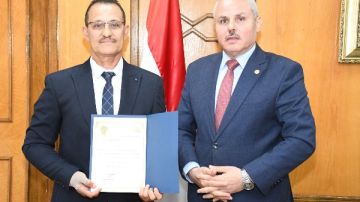 عادل ألبير أمينا عاما لجامعة قناة السويس عادل ألبير أمينا عاما لجامعة قناة السويس