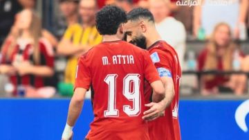 مروان عطية يحتفل بفوز منتخب مصر: لاعيبة رجالة مروان عطية يحتفل بفوز منتخب مصر: لاعيبة رجالة