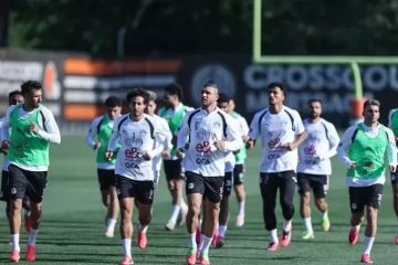 منتخب مصر يخوض مرانه الأول في أوهايو استعدادا للبرازيل
