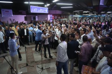 الثقافة تفاجئ ركاب المترو بعروض من دار الأوبرا المصرية الثقافة تفاجئ ركاب المترو بعروض من دار الأوبرا المصرية