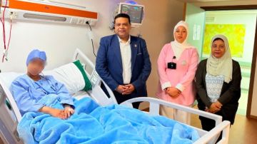 الرعاية الصحية: نجاح إجراء أول عملية زراعة قوقعة لطفلة بجنوب سيناء الرعاية الصحية: نجاح إجراء أول عملية زراعة قوقعة لطفلة بجنوب سيناء