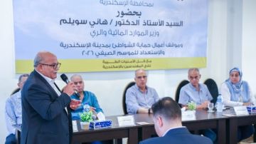 وزير الري: الدولة توليي اهتماما كبيرا بملف حماية الشواطئ وزير الري: الدولة توليي اهتماما كبيرا بملف حماية الشواطئ