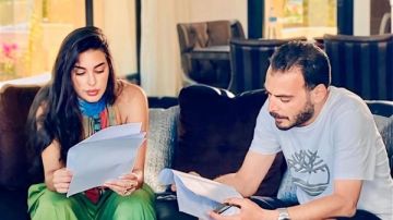 منافسة جديدة.. كواليس فيلم نصيب لياسمين صبري(صور) منافسة جديدة.. كواليس فيلم نصيب لياسمين صبري(صور)