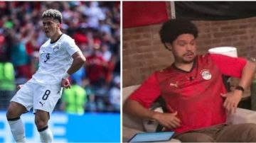 مرتديا قميص منتخب مصر.. تريفور نوح يحتفل بهدف إمام عاشور على طريقته