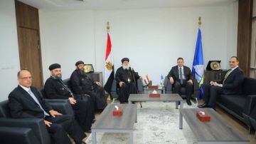 محافظ دمياط يستقبل نيافة الأنبا ماركوس محافظ دمياط يستقبل نيافة الأنبا ماركوس