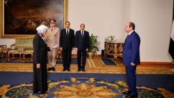 هدى عيسى تؤدي اليمين القانونية رئيسا لهيئة النيابة الإدارية هدى عيسى تؤدي اليمين القانونية رئيسا لهيئة النيابة الإدارية