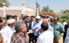  محافظ الجيزة يتفقد مشروع محطة رفع الصرف الصحي ببني يوسف في أبوالنمرس صور