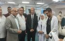 رئيس جامعة بني سويف في زيارة مفاجئة لقسم طوارئ الأطفال بالمستشفى الجامعي صور
