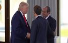 حوار جانبي بين الرئيس السيسي ونظيره الأمريكي والفرنسي قبل قمة السبع