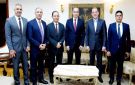وزير المالية يزور إستديو نجيب محفوظ والقناة الأولى ومسرح ماسبيرو.. بالصور