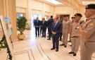 الرئيس السيسي يزيح الستار إيذانا بافتتاح قاعة الصفوة بالأكاديمية العسكرية