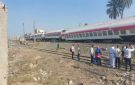 صحة الغربية: لا ضحايا أو مصابين في حادث خروج عربات قطار عن قضبان كفر الزيات .. صور