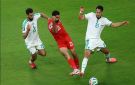 الأردن تتقدم بهدف الرشدان على الجزائر في كأس العالم
