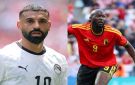 تصرف لافت من لوكاكو تجاه محمد صلاح بعد مباراة بلجيكا ومصر