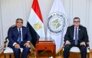 وزير التخطيط والتنمية يستقبل محافظ الدقهلية لبحث الخطة الاستثمارية ومشروعات حياة كريمة صور
