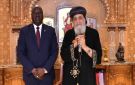 البابا تواضروس يستقبل سفير جنوب السودان - eg
