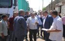 تطوير معدات دشنا للحد من انتشار القمامة وإنشاء سوق للباعة الجائلين صور