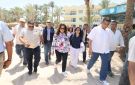 وزيرة التنمية المحلية ومحافظ البحر الأحمر يتفقدان الأنشطة السياحية بمحميات الغردقة صور