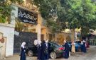 وجوه متفائلة وأخرى متوترة.. لحظة دخول طالبات الثانوية الأزهرية لأداء امتحان مادة الأحياء - eg