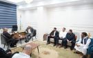 محافظ مطروح يبحث تعزيز التعاون مع جامعة الدلتا صور - eg