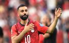 رد فعل محمد صلاح عند استبداله أمام نيوزيلندا (فيديو)
