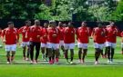 منتخب مصر يخوض تدريبه الرئيسي على ملعب Husky ballpark استعدادا لبلجيكا