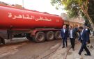 محافظ القاهرة: تشكيل لجنة هندسية لمعاينة العقارات المتضررة من حريق مخزن أخشاب بمصر القديمة