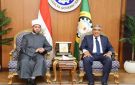 محافظ الدقهلية يستقبل وزير الأوقاف بديوان عام المحافظة صور
