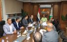 محافظ الجيزة يعقد اجتماعا لمتابعة مستوى الخدمات بأوسيم ويوجه بتجديد الصرف الصحي ببشتيل