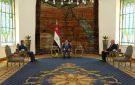 السيسي يستقبل المرشح لمنصب الأمين العام لجامعة الدول العربية