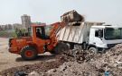  السنطة تزيل 200 طن تجمعات مخلفات من الطرق